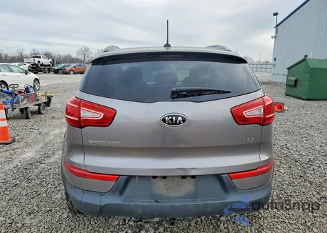 2012 Kia Sportage Ex from USA, damaged, VIN KNDPCCA21C7241987